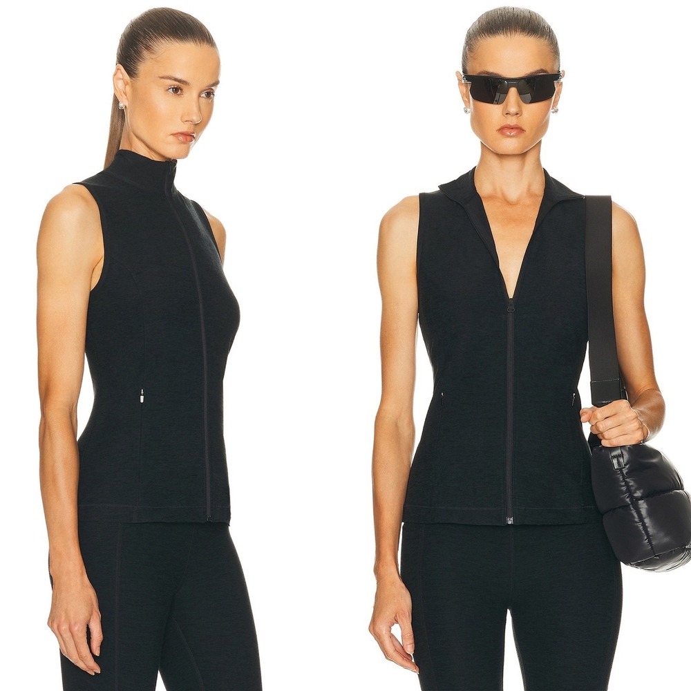 Beyond Yoga Venice Zip Front Vest